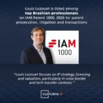 Louis Lozouet is an IAM 1000, 2026 edition, Recommended Patent Practitioner